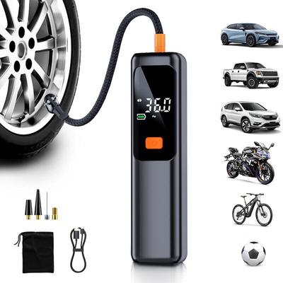 Bezdrôtový automatický hustiaci prístroj na pneumatiky do auta - Prenosná elektrická pumpa