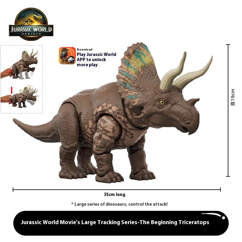 Jurassic World - Die wunderbare Welt der Wunder: Rebirth 4 Spinosaurus Actionfigur Modell Simulierte Dinosaurier Modell Spielzeug Kindergeburtstagsgeschenk