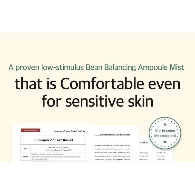 mixsoon Bohnen-Balancing Ampullen-Nebel