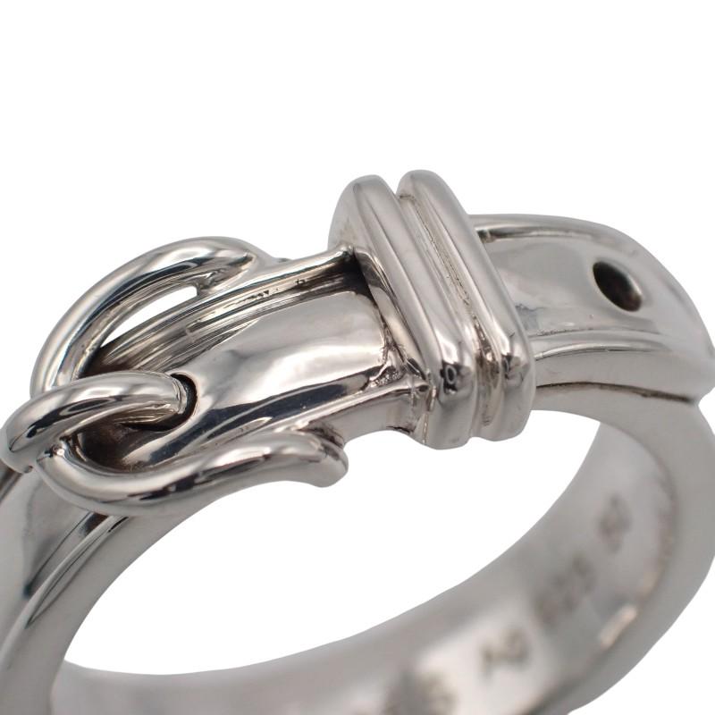 HERMES  #10(JP Size) 50  Ring Silver925 Women