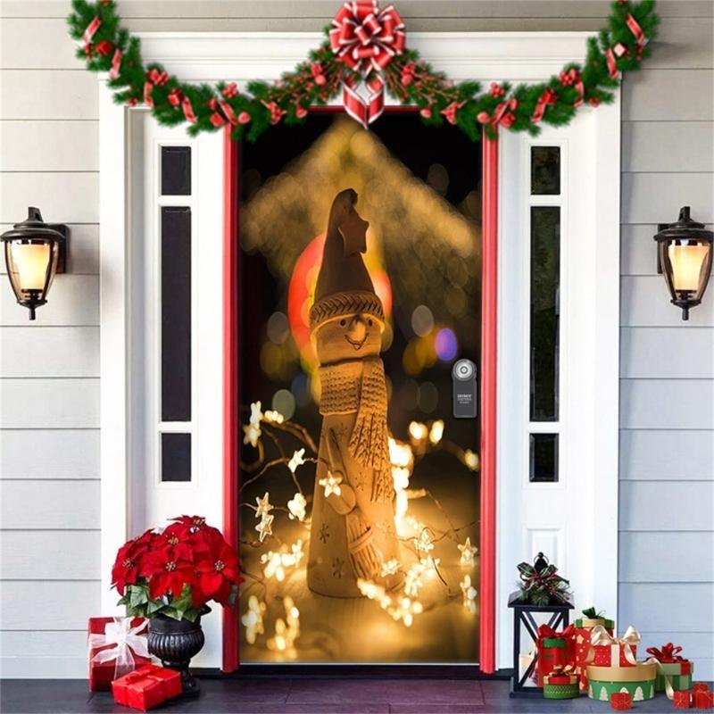 Multiple Use Holiday Door Mats Durable Fade Proof Design Perfect For Christmas Party Homes Decoration X3UC