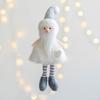 Cartoon Christmas Plush Girl Ornaments Handmade Xmas Tree Pendant  Children Gifts