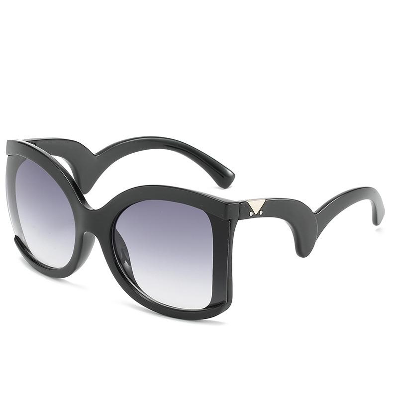 JYL Sunglasses Cat Eye Ladies Cross Border Uv Protection Rivet Use 9055 A-17461