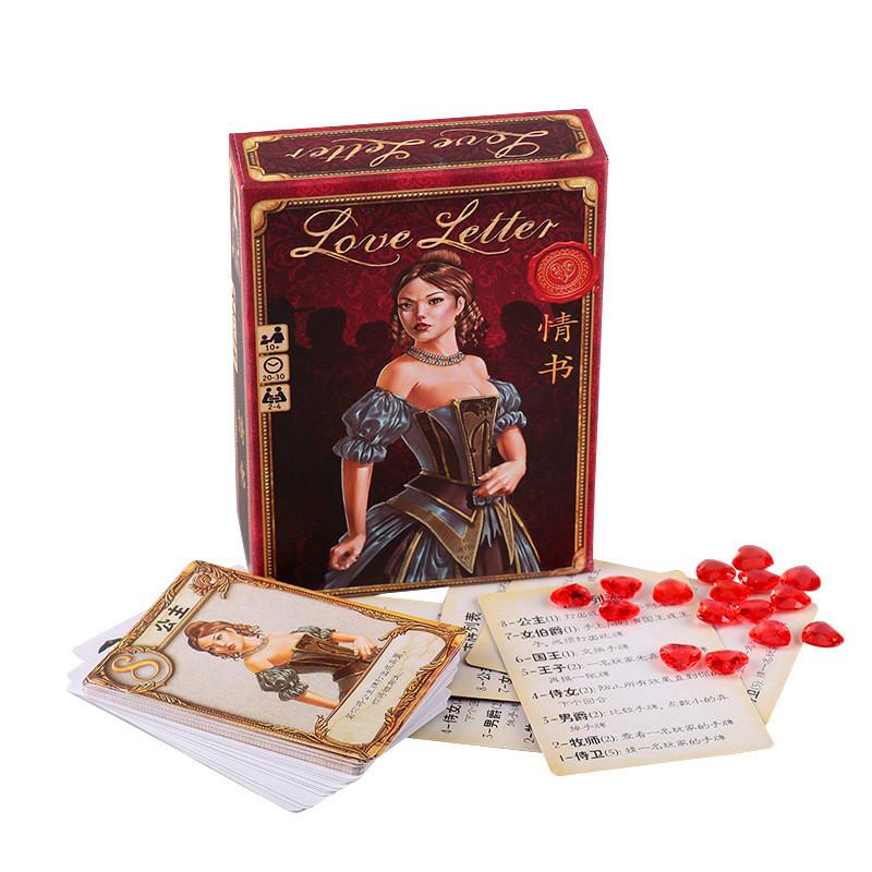 Jogo de Cartas Carta de Amor Edição de Luxo Para Reuniões Românticas de Adultos