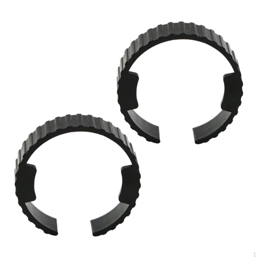 2 Pieces Dryer Hose Spare Rings Connector Buckle Sturdy Pet Blower Accessory Fittings