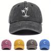 New Coconut Tree Outdoor SpringSummer Casual Vintage Baseball Cap Trendy Unisex Hat