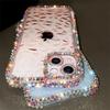 Luxus-Diamant-Glitzerhülle für iPhone 13 12 11 14 15 16 Pro Max X Xr Xs 8 7 16 Plus Bling Transparente stoßfeste weiche TPU-Abdeckung