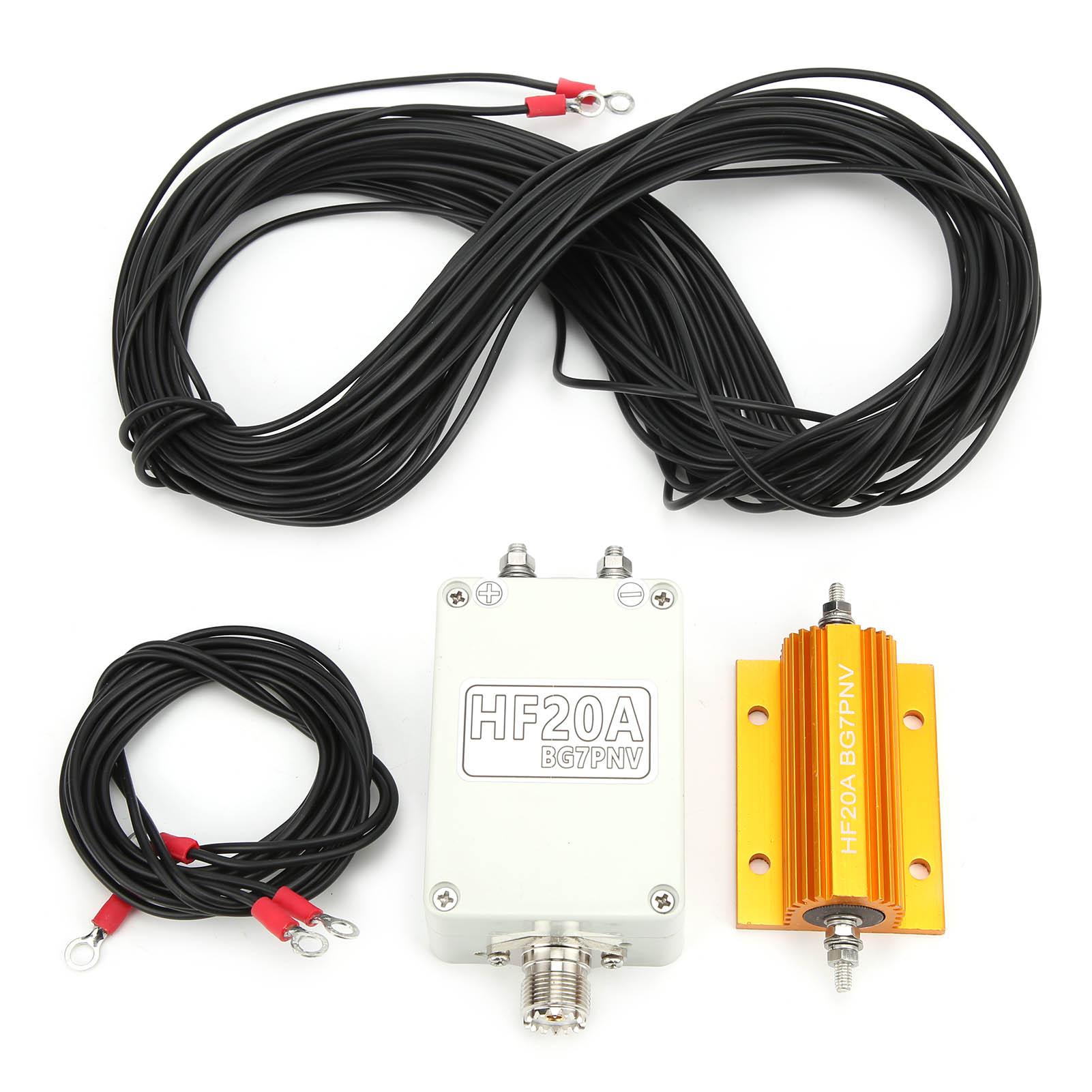 

Анализатор спектра Короткие волны 1,530 МГц Антенна полного диапазона наружная радиостанция Аксессуар HF20A