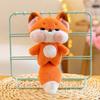 Creative Plush Fox Keychain For Lovers Adorable And Fluffy Car Charm For Gifts