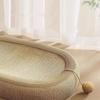 Wear-resistant Cat Paw Board Basin Oval Cat Claw Board Cat Scratching Bed  Sofa Protector