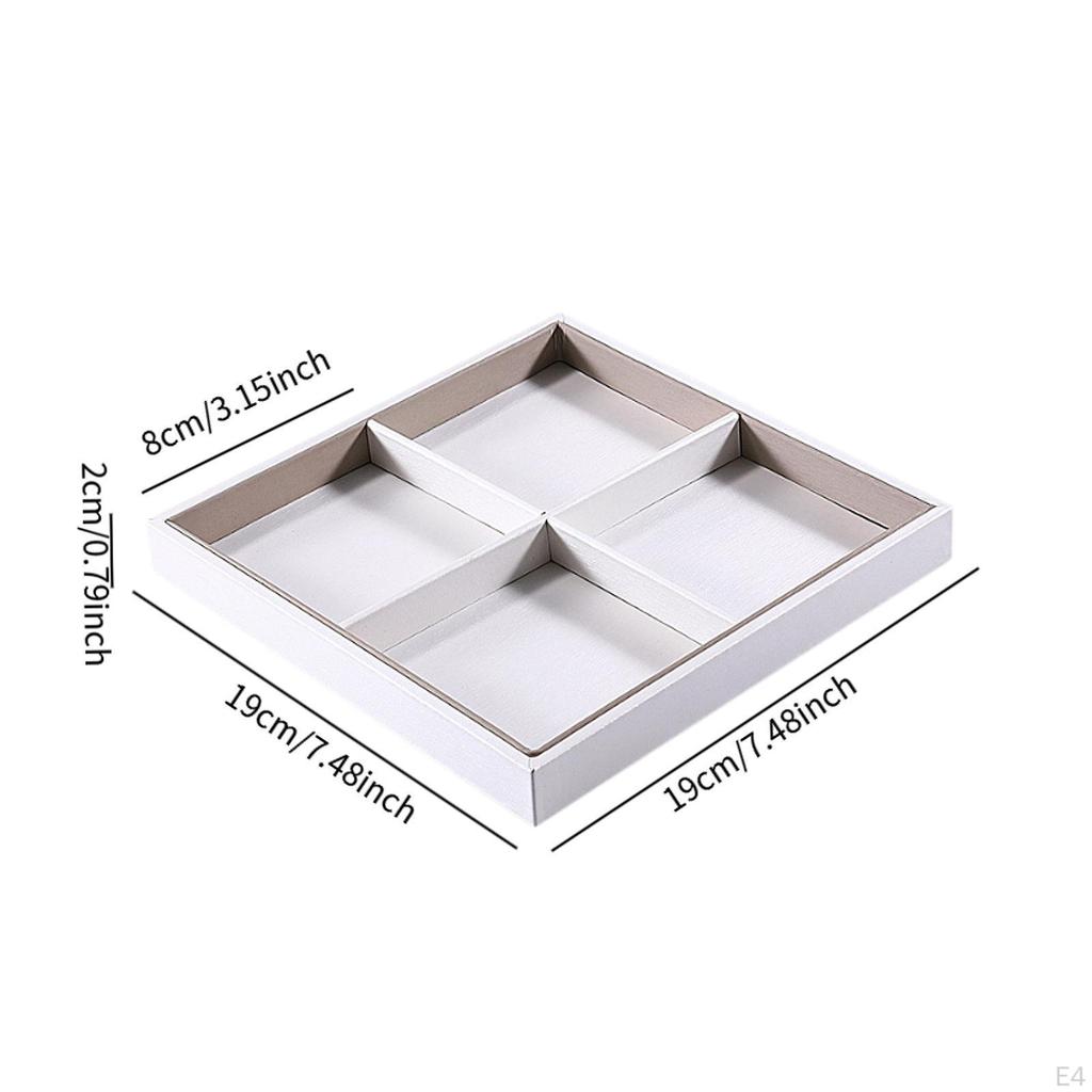 Bracelet Holder, Jewelry Display Tray, Stackable Organizer for Home Use