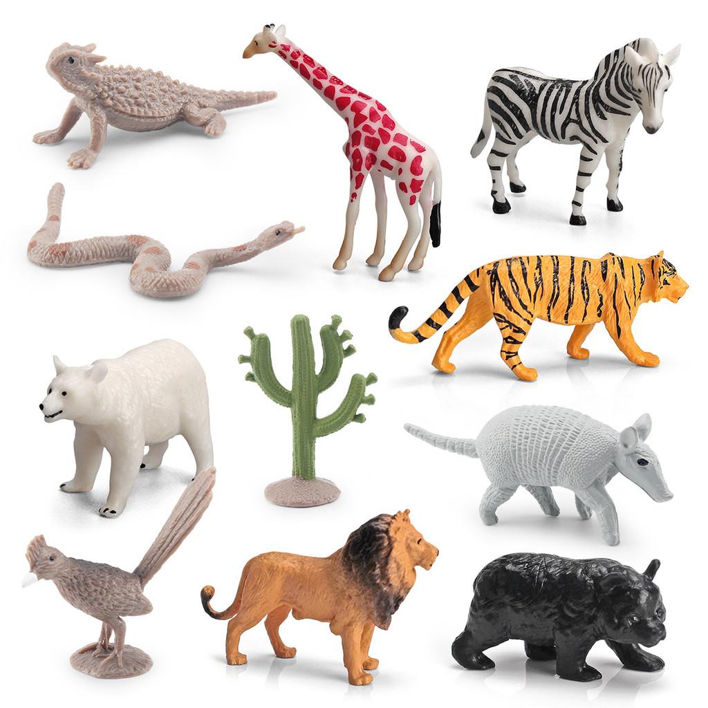 Wild Animal Pvc Figurine Set With Durable Material For Nature Enthusiasts And Collectors