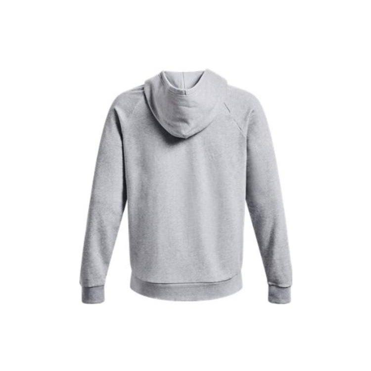 Under Armour Rival Sweatshirts Men's Gray Hooded Moderate Regular 1373371-011