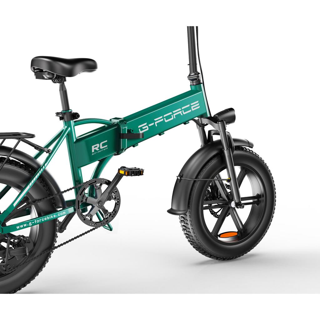 G-FORCE RC 15AH Adult Folding Electric Bike 750W Motor 48V15AH Battery 20-Inch Tires Foldable E-Bicycle Ideal for Urban Commuting City Travel
