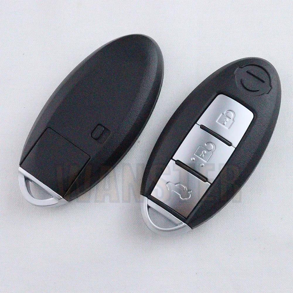 2 3 4 5 Buttons Auto Key Fob Remote Cover Housing Housing Fit For Nissan Altima Maxima Sunny Rogue Teana Sentra Versa Murano No Logo Sticker