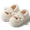 Cotton Slippers Winter Waterproof Bag and Versatile Indoor Thick Bottom Home Piled Thickened Thermal Slippers