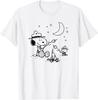 Peanuts - Snoopy and Woodstore Camping with Smores T-Shirt