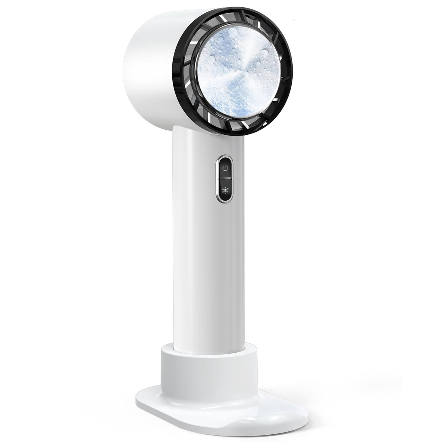 

Mejor Portable Instant USB Compact and 2600mAh High Up to 10 Hours of 3 Air Speed Stand Strap Heatstroke Heatstroke Perfect for Fireworks Sports білий