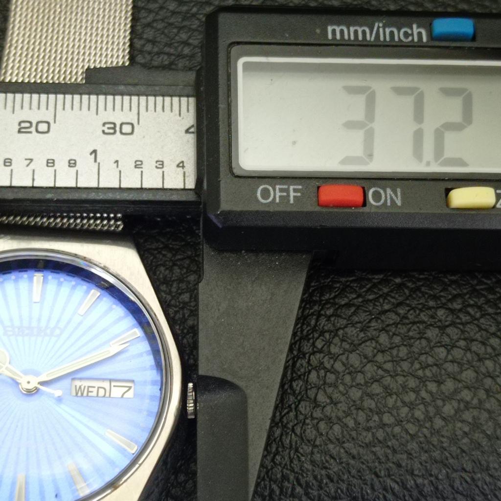 AUTOMATIC 6309A VINTAGE SEIKO JAPAN MENS BLUE COLOR DIAL WATCH a701508-5 R206b-a701508