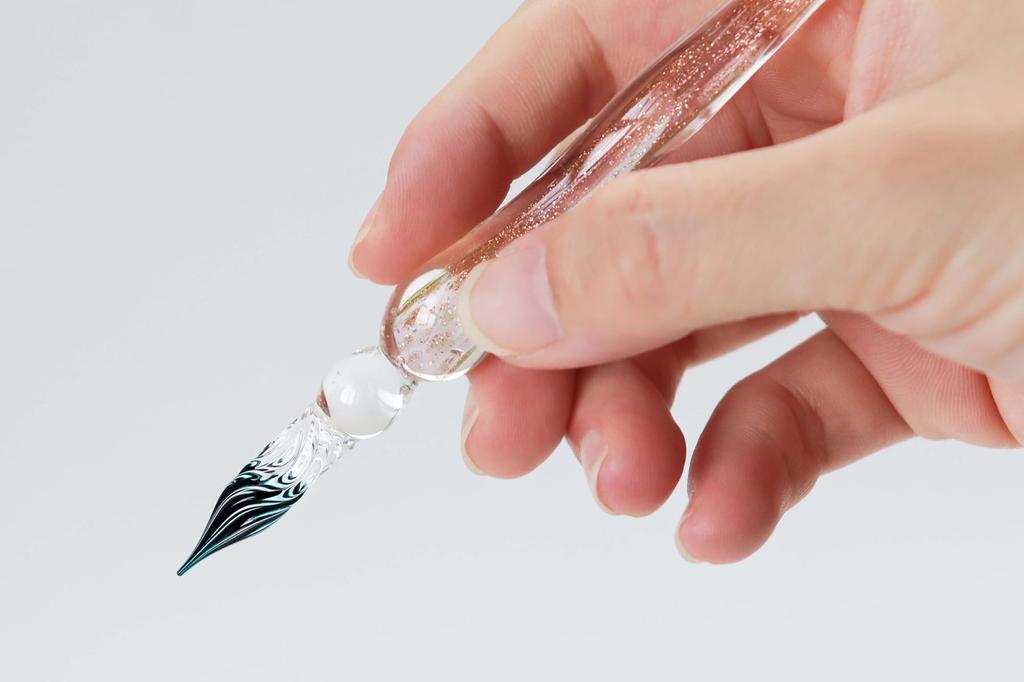 Teranishi Chemical Guitar Glass Pen Light Yellow GLA-LY