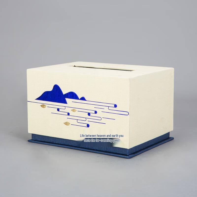 Chinese White Porcelain Office Tea Mug Set