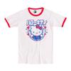 Hello Kitty Unisex Adult Japanese Ringer T-Shirt