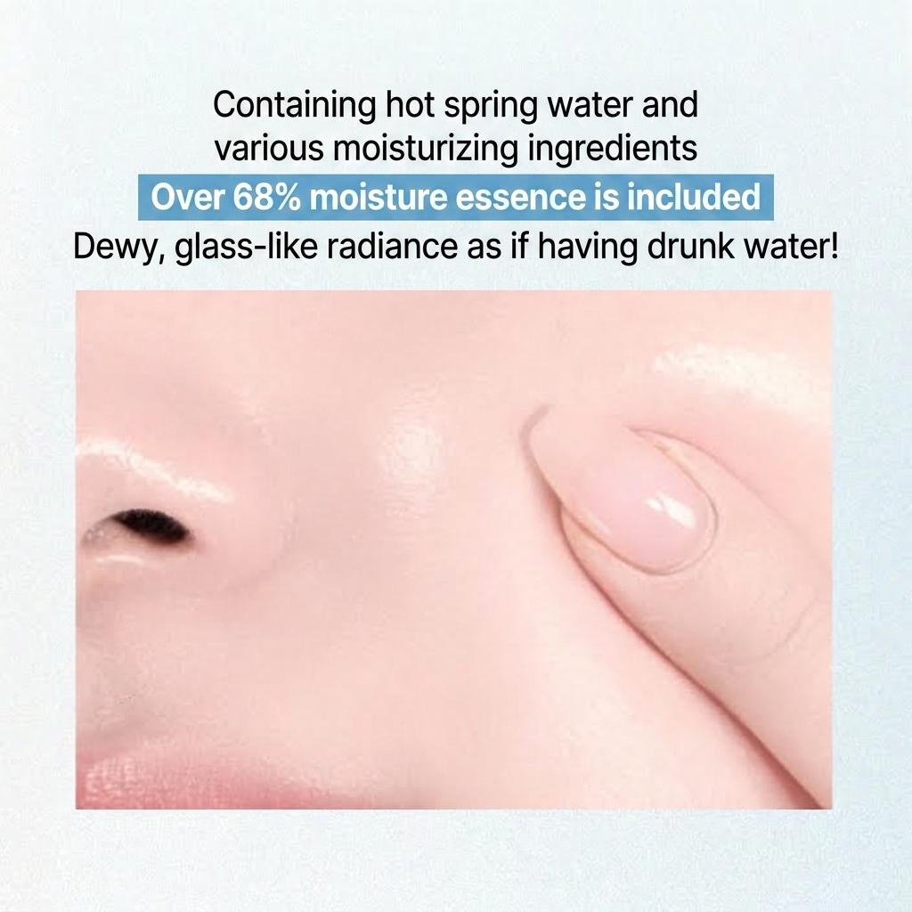 [fwee] Official Cushion Glass Original Set (13g + Refill + 2puff) - [K-BEAUTY] Ultimate Glass Skin Glow & 67% Essence Hydration