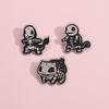 Stylish Cartoon Alloy Brooches With Whimsical Skeletons And Ghosts For All Ages