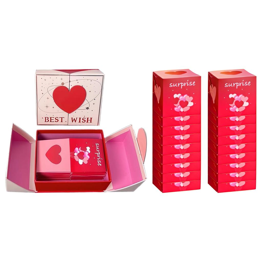 Reusable Birthday Surprise Gift Box With Coin Storage Box, Suitable For Various Events And Travel, Portable Celebration Gift Box.