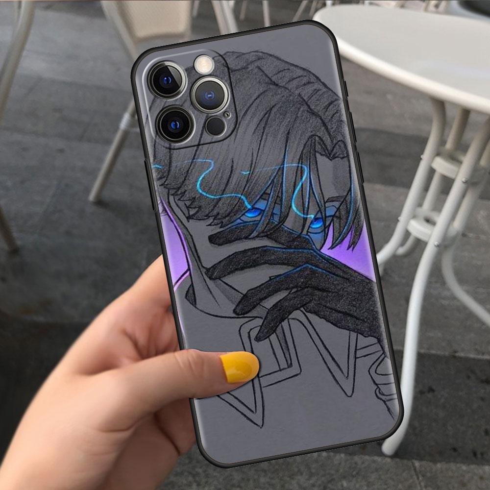 Case For Apple iPhone 14 11 13 7 12 Pro 7 XR XS Max 8 Plus 6 14Pro Black Soft Phone Coque Funda Tokyo Revengers Anime