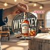 Vintage Metal Whiskey Bar Sign Retro Scotch Irish Aluminum Poster 1pc Heavy Duty Cigars Pub Decor Rustic Label Tin Sign