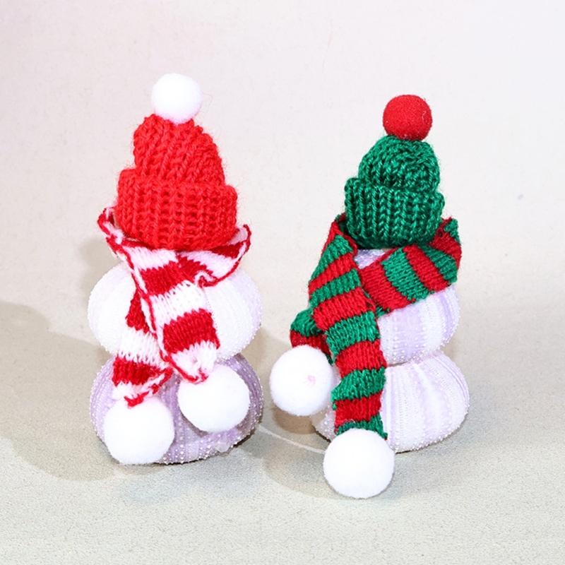 Weihnachts-Strickmützen Weiche Festliche Warme Mützen Interaktive Feiertagsmützen für Männer Frauen Kinder