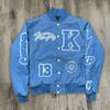 Fashion Men and Women with the Same Style Couple Spring and Autumn Jacket European and American 3D Printed Baseball Jersey