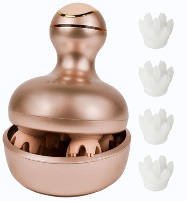 מאת ראש מיומן RELX Head Spa מברשת חשמלית לעיסוי קרקפת מתנה IPX7 עמיד במים טיפוח קרקפת מכשיר רטט תלת-ממדי להרפיה מכשיר יופי אלחוטי מתנה