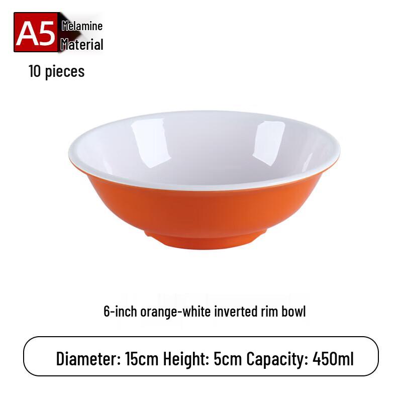 Melamine Imitation Porcelain Snack Bowls