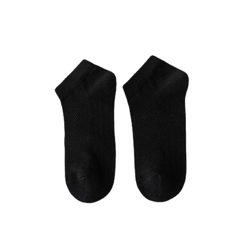 Men's Socks, Spring and Summer Low-top Shallow-mouthed Short Socks, Trendy Spring and Autumn Boat Socks, Thin, Sweat-absorbent and Breathable