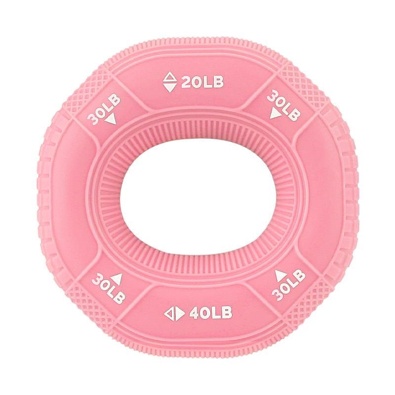 Triple-Strength Silicone Grip Ring for Finger and Wrist Decompression Training