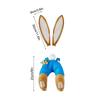 2025New Easter Bunny Butt Wreath Kit Wall Oranments Happy Easter Rabbit Home Party Creative Garland Cartoon Bunny Butt Attachmen