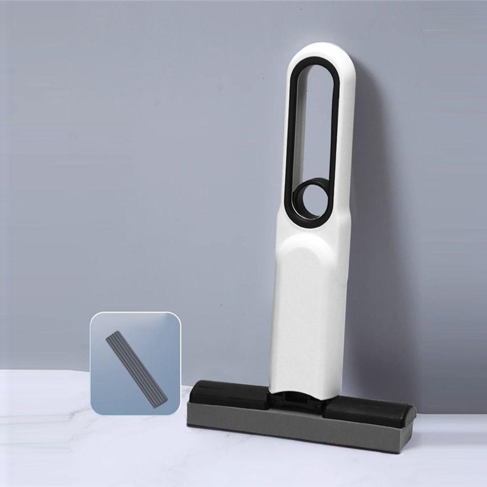 Powerful Squeeze Folding Mini Mop Wet and Dry Use Strong Absorbent Sponge Mop Multifunctional Portable Self-Squeezing Mop