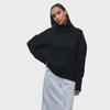Women's European & American Loose Half-High Collar Sweater