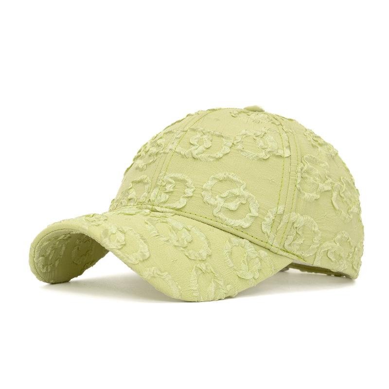 Baseball Cap Women Summer Thin Lace Flower Cap Sunshade Cap