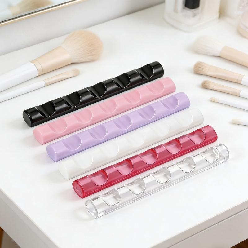 6Pcs Makeup Brush Holder For Countertop Storage Space Saving Solution With Elegant Aesthetic Designs