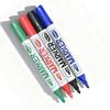 4PCS Round Tip Dry Erase Markers - Erasable Whiteboard Pens for Home/Office/Classroom, Smooth Writing