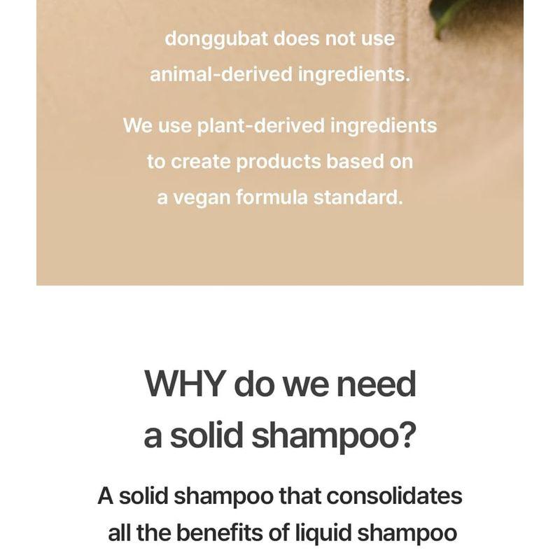 Donggubat Vegan Shampoo Bar Camellia