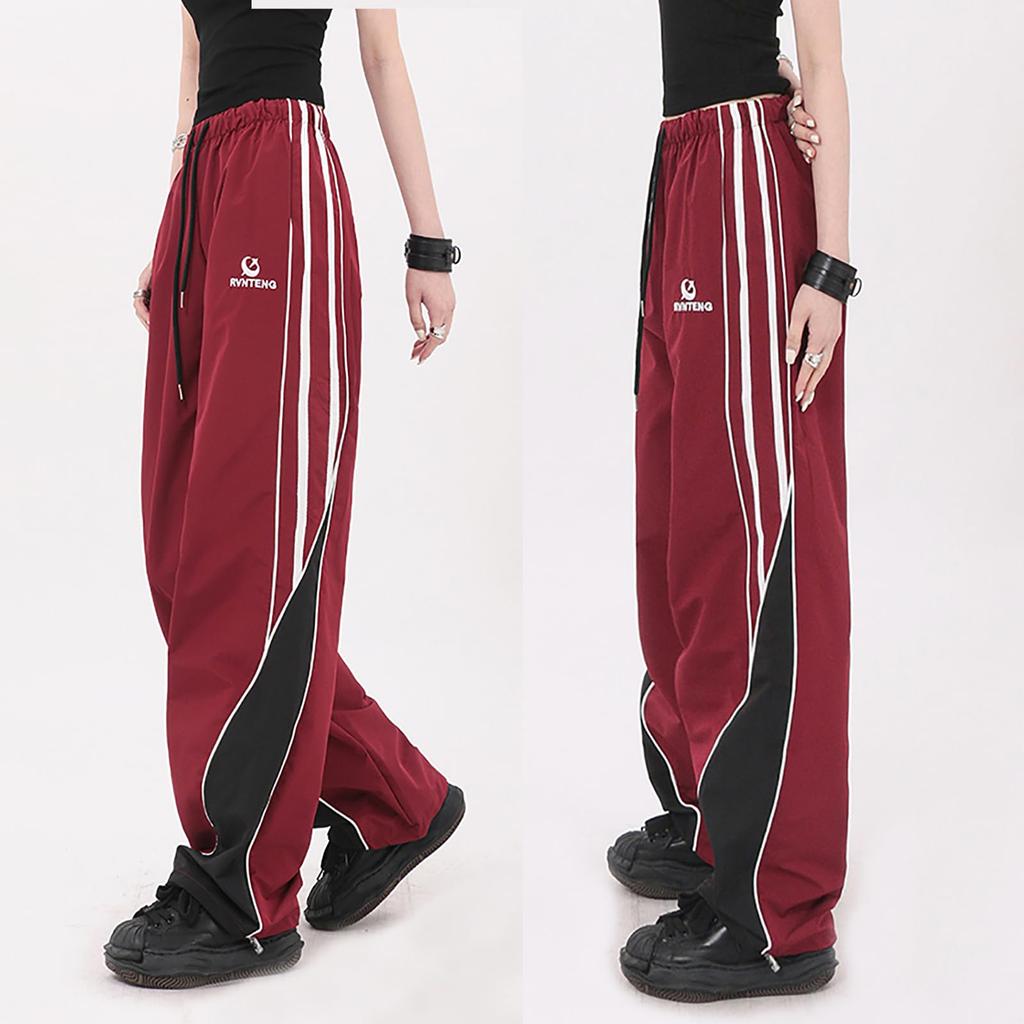 LAVASEON Long Unisex Cargo Casual Sarouel Loose Plus Harajuku Street Shibuya Docking Pants Pants, Pants, Wide-Leg Pants, Pants, Fit, Sizes, Style,