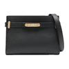 Bally Solid Color Minimalist Horizontal Square Leather Shoulder Crossbody Bag Small Women Bags Black 6307145
