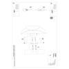Industrial rounded wall lamp TEAR 1xG9 8W SL.1062 Sollux Lighting