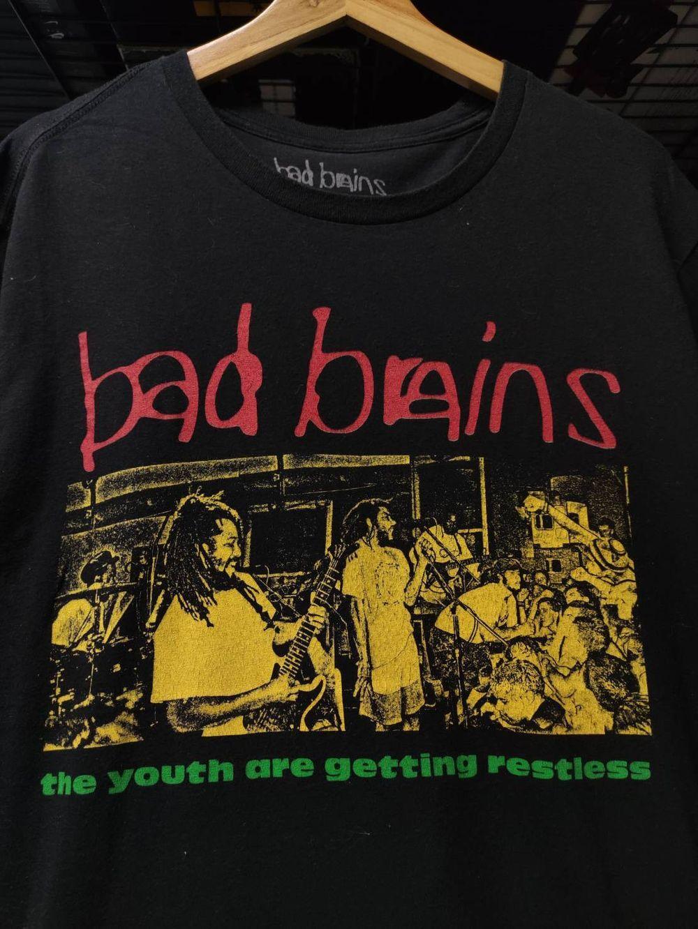 Bad Brains The Youth Are Getting Restless PMA Album Black Unisex Tshirt KH8771 XL