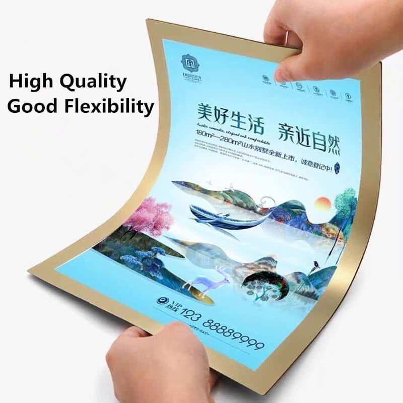 Magnet Poster Frame Soft Frames A4 Canvas Frames Adhesive Window Notification Wall