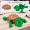 Neuer lustiger Schildkröten-Untersetzer, rutschfest und hitzebeständig, Silikon, für Getränke, Tischdeko, niedliche Küchen Dekoration, Geschenk